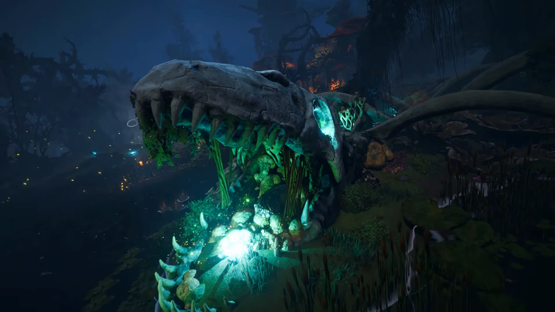 Green mist and mutated water in DREADMOOR