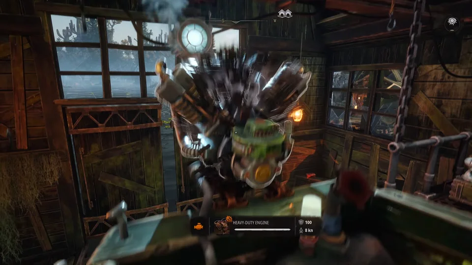 DREADMOOR trawler navigating murky waters during the Secret Sauce Showcase trailer